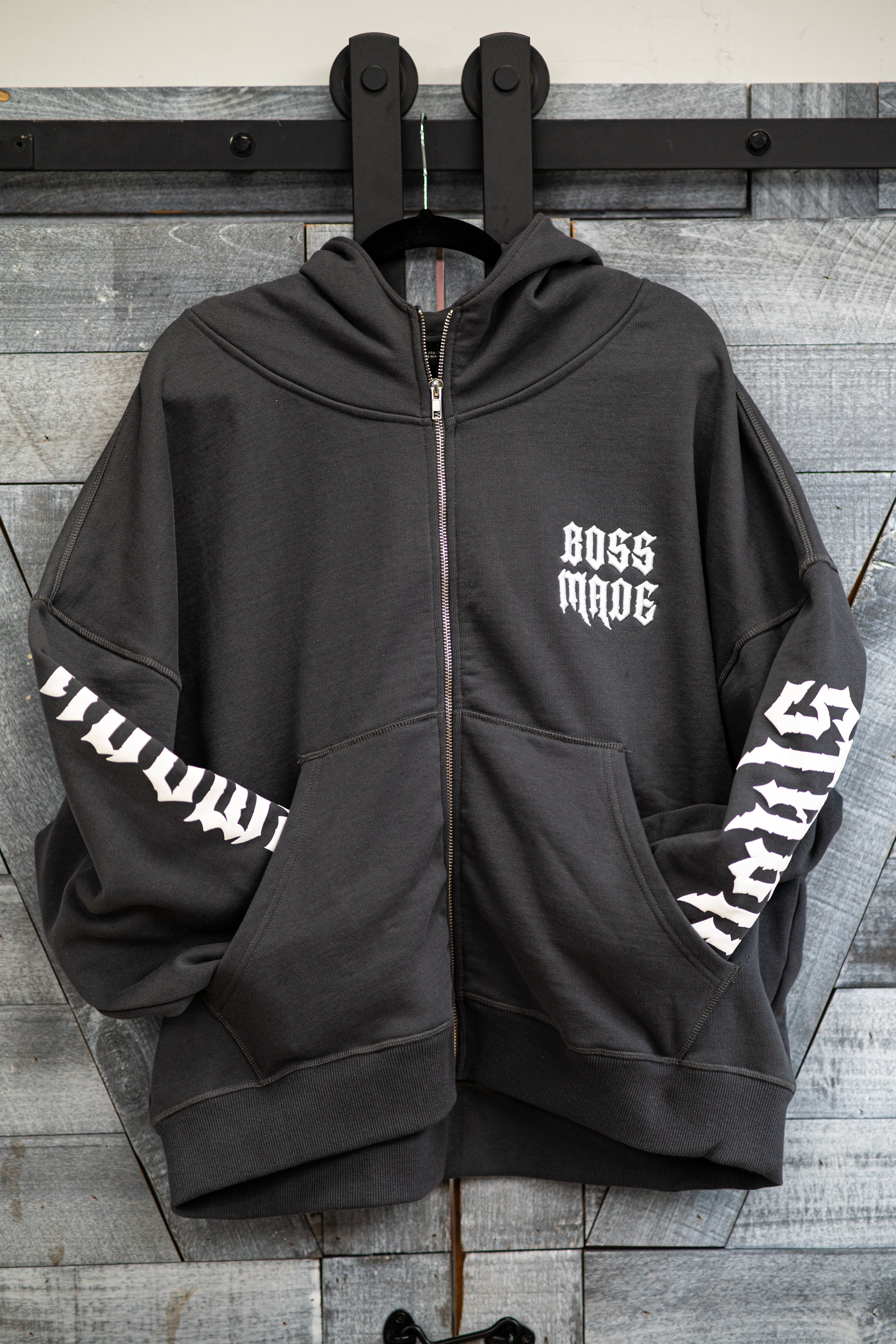 ANGEL NUMBERS 'ZIP UP' HOODIE – Bossmade