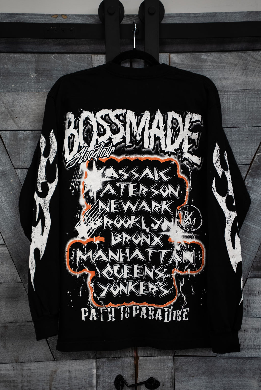 B/M HOODTOUR LONGSLEEVE