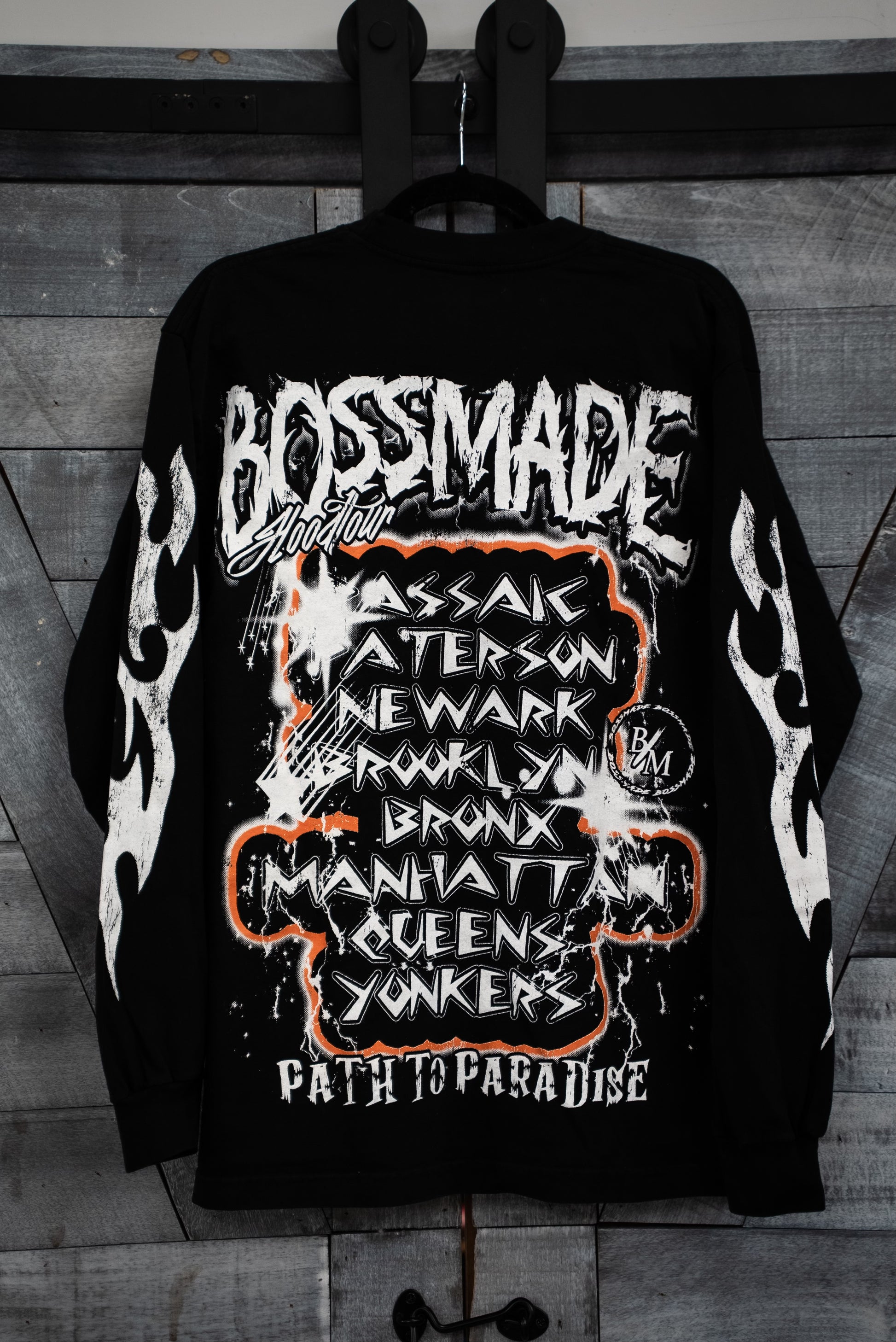 B/M HOODTOUR LONGSLEEVE