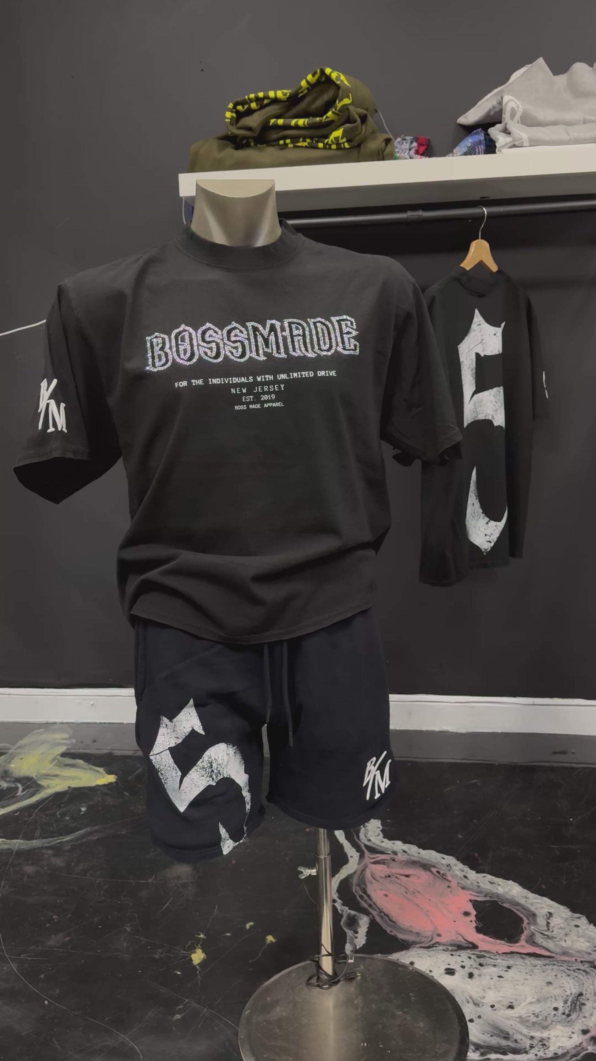 #5 B/M FLEECE SHORTS